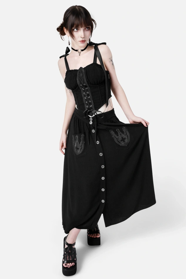 HERESY spódnica midi