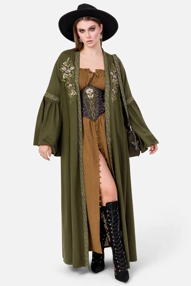 DARK BOTANY KIMONO