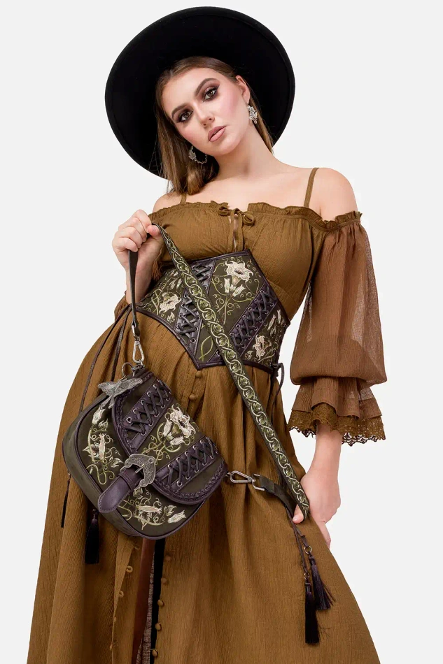 DARK BOTANY CORSET BELT
