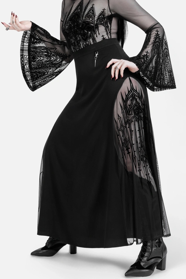 CHAPEL OF SHADOWS MAXI SKIRT