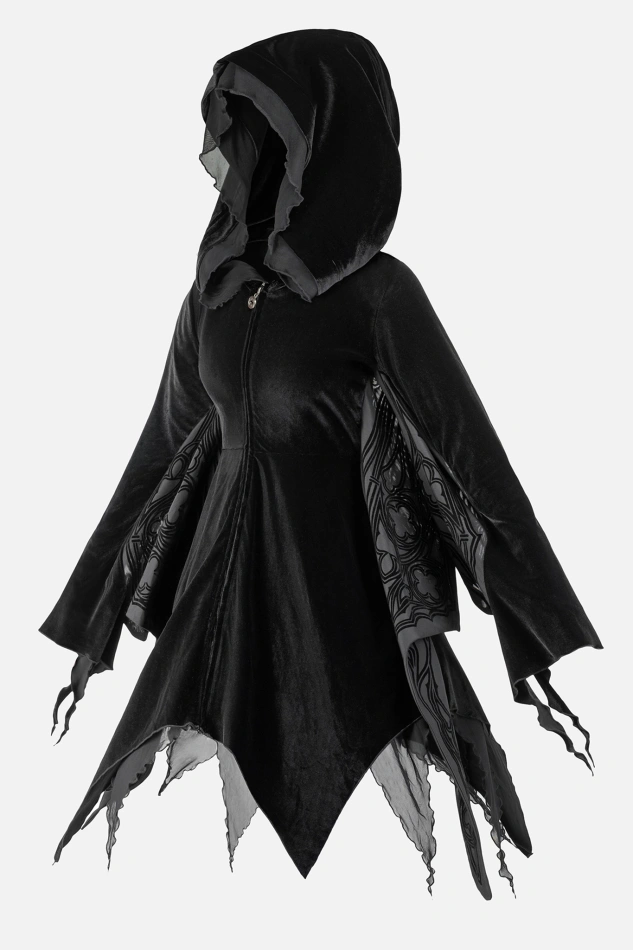 OBSIDIAN MOTH HOODIE