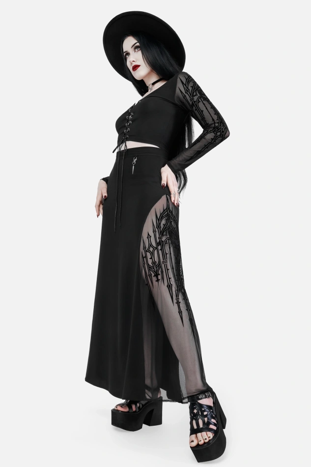 CHAPEL OF SHADOWS MAXI SKIRT