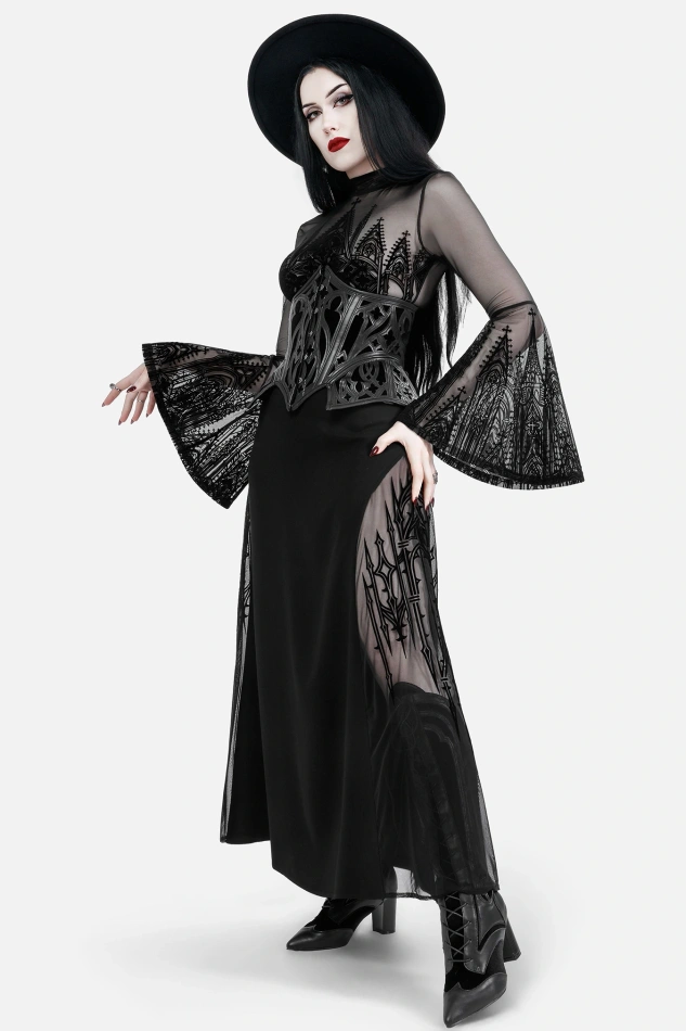 CHAPEL OF SHADOWS spódnica maxi