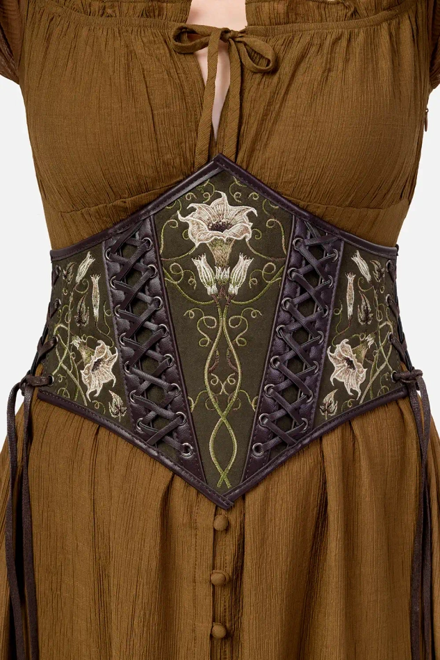 DARK BOTANY CORSET BELT