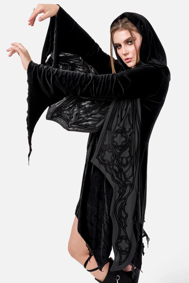 OBSIDIAN MOTH HOODIE
