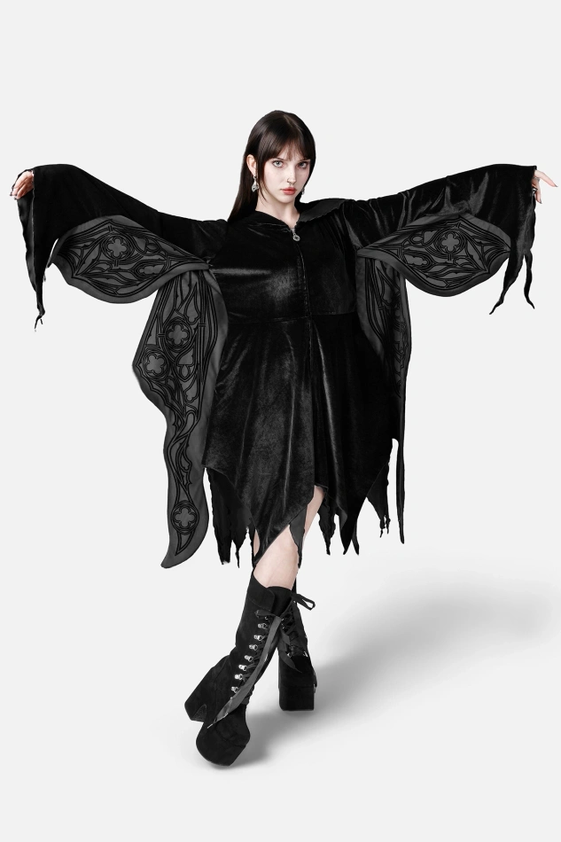 OBSIDIAN BLUZA ZE SKRZYDŁAMI