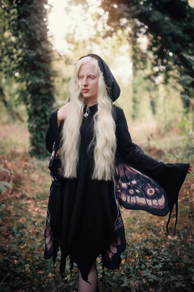 ASHIRA MOTH HOODIE